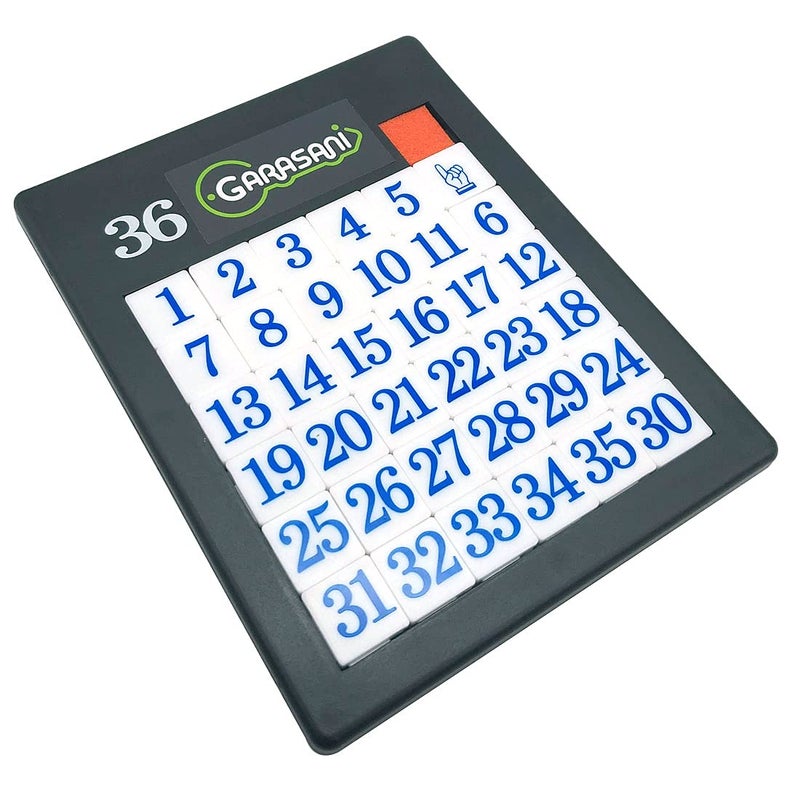 GARASANI Number Slide Puzzle Brain Teaser IQ Game (35 Number) - Image 2